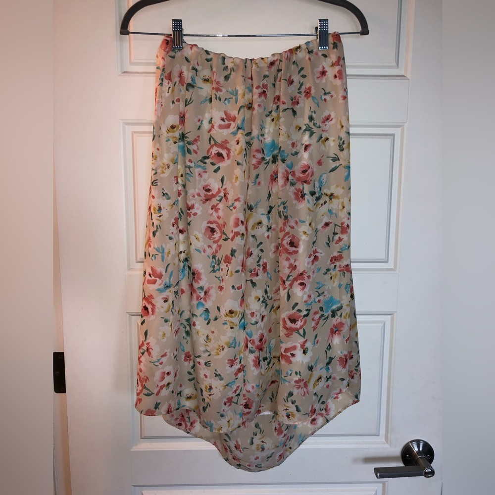 Floral skirt